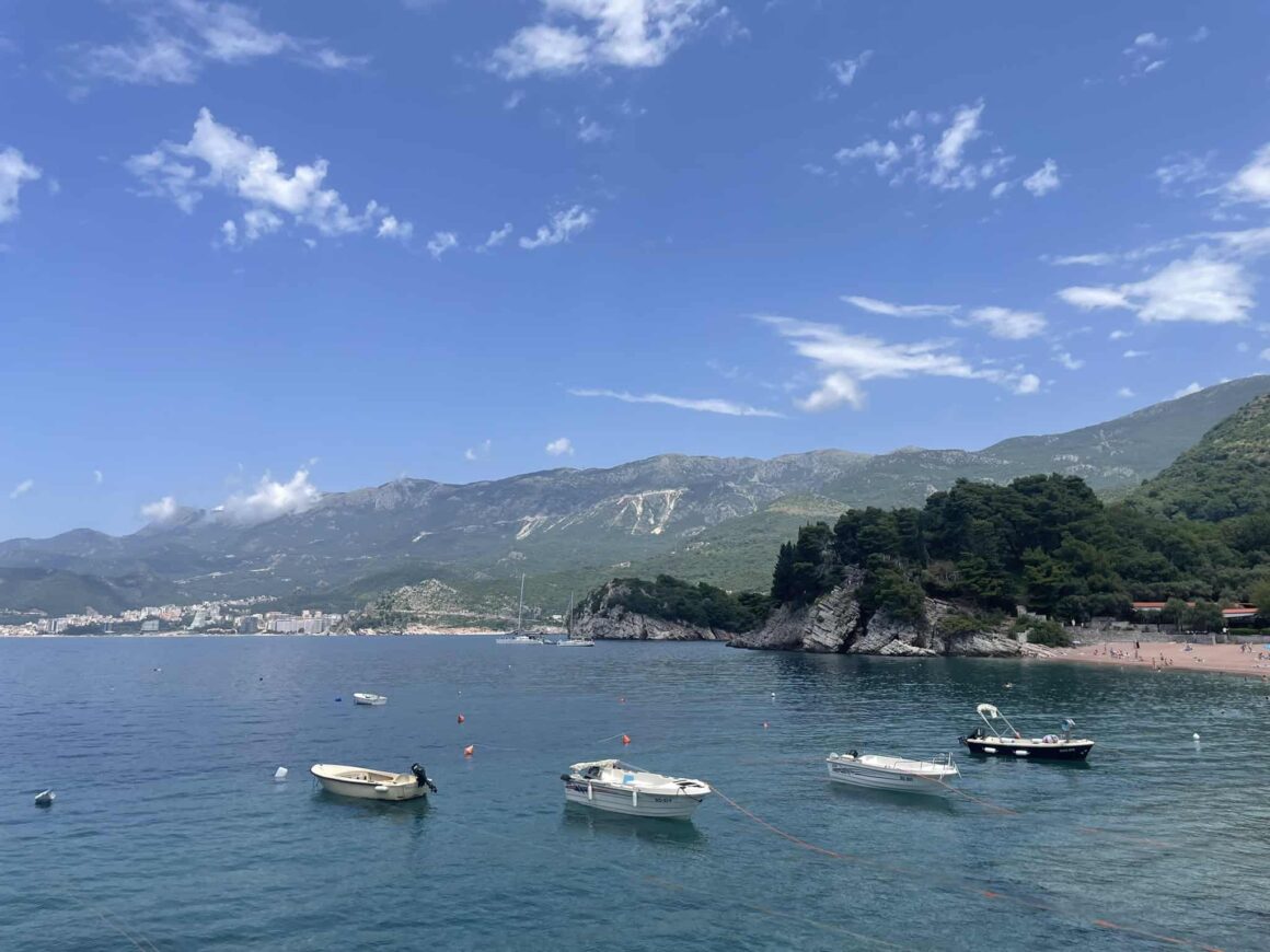 Iavno Viodoni Beach at Sveti Stefan
