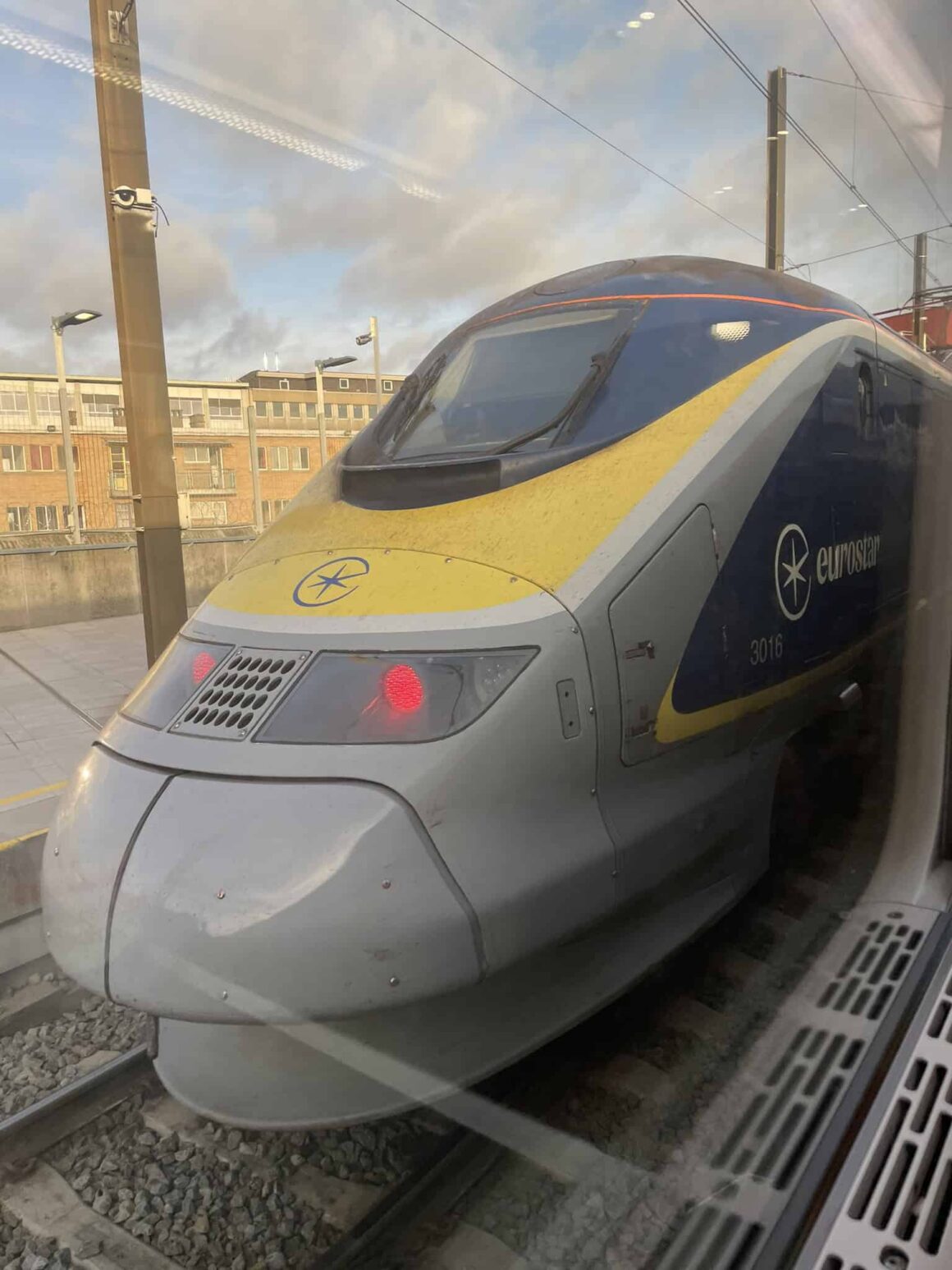 The Eurostar high-speed train service between Brussels and London — seat reservations required with Eurail